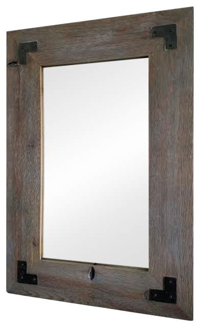 http mybarnwoodframes.com sweetwater-mirror-with-metal-brackets|Rustic Barnwood Frames, Mirrors, Furniture & Décor.